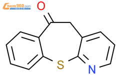[1]Benzothiepino[2,3-b]pyridin-6(5H)-one结构式图片|43003-95-8结构式图片