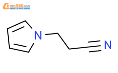 1-吡咯丙腈结构式图片|43036-06-2结构式图片