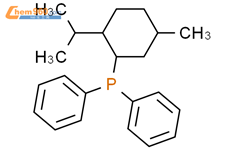)-(+)-薄荷脑二苯基膦结构式图片|43077-29-8结构式图片