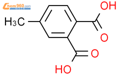 4-甲基邻苯二甲酸结构式图片|4316-23-8结构式图片