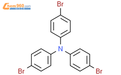 三(4-溴苯基)胺结构式图片|4316-58-9结构式图片