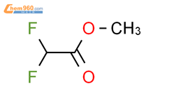 二氟乙酸甲酯结构式图片|433-53-4结构式图片
