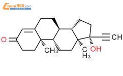 炔孕酮结构式图片|434-03-7结构式图片