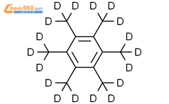 全氘代六甲基苯结构式图片|4342-40-9结构式图片
