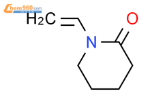 N-乙烯基哌啶酮结构式图片|4370-23-4结构式图片