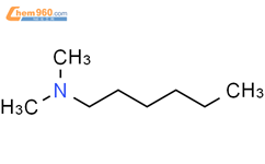 N,N-二甲基己胺结构式图片|4385-04-0结构式图片