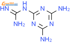 Guanylmelamine hemisulfate结构式图片|4405-08-7结构式图片