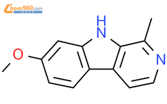 哈尔碱结构式图片|442-51-3结构式图片