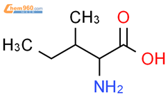 DL-异亮氨酸结构式图片|443-79-8结构式图片