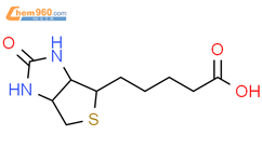 1H-Thieno[3,4-d]imidazole-4-pentanoicacid, hexahydro-2-oxo- (9CI)结构式图片|4443-68-9结构式图片