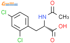 L-PHENYLALANINE, N-ACETYL-2,4-DICHLORO-结构式图片|444726-81-2结构式图片
