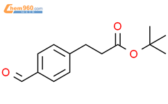 3-(4-Formylphenyl)-propionic acid tert-butyl ester结构式图片|445483-76-1结构式图片