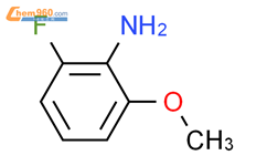 2-氟-6-甲氧基苯胺结构式图片|446-61-7结构式图片