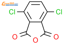 3,6-二氯苯二甲酸酐结构式图片|4466-59-5结构式图片