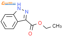 吲唑-3-羧酸乙酯结构式图片|4498-68-4结构式图片