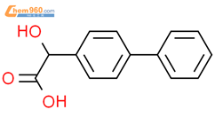 a-羟基-[1,1-联苯]-4-乙酸结构式图片|450-52-2结构式图片