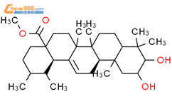 科罗索酸甲酯结构式图片|4518-70-1结构式图片