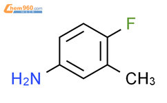 4-氟-3-甲基苯胺结构式图片|452-69-7结构式图片