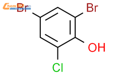 2,4-Dibromo-6-chlorophenol结构式图片|4526-56-1结构式图片