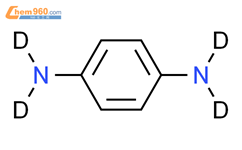 1,​4-​苯二(胺-​d2)结构式图片|45619-87-2结构式图片