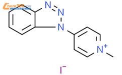 4-(1H-苯并[d][1,2,3]三唑-1-基)-1-甲基吡啶-1-鎓碘化物结构式图片|457051-53-5结构式图片