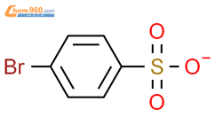 4-​溴-​苯磺酸离子（1-​)结构式图片|45900-71-8结构式图片