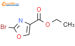 2-溴噁唑-4-羧酸乙酯结构式图片|460081-20-3结构式图片