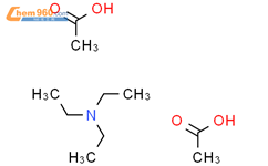 Acetic acid, compd. with N,N-diethylethanamine (2:1)结构式图片|4603-08-1结构式图片