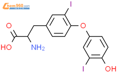 3,3'-二碘甲腺原氨酸结构式图片|4604-41-5结构式图片