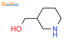 3-哌啶甲醇结构式图片|4606-65-9结构式图片