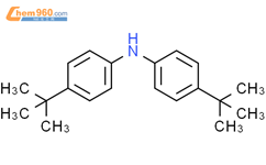 二(4-叔丁基苯基)胺结构式图片|4627-22-9结构式图片