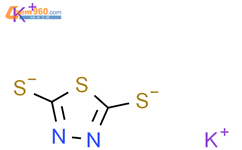 二巯基噻二唑二钾盐结构式图片|4628-94-8结构式图片