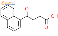 4-(1-萘)-4-氧代丁酸结构式图片|4653-13-8结构式图片