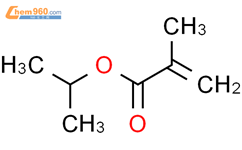 甲基丙烯酸异丙酯结构式图片|4655-34-9结构式图片