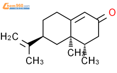 (+)-诺卡酮结构式图片|4674-50-4结构式图片