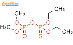 O,O-diethyl O,O-dimethyl thiodiphosphate结构式图片|470-85-9结构式图片