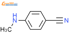 4-甲氨基苯腈结构式图片|4714-62-9结构式图片
