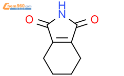 3,4,5,6-四氢邻苯二甲酰亚胺结构式图片|4720-86-9结构式图片