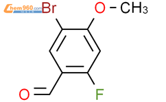 5-Bromo-2-fluoro-4-methoxybenzaldehyde结构式图片|473417-48-0结构式图片