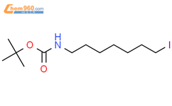 (7-Iodoheptyl)-1,1-dimethylethylester Carbamic Acid结构式图片|474886-85-6结构式图片