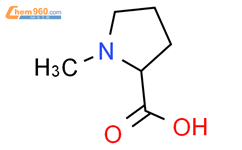 N-甲基L-脯氨酸结构式图片|475-11-6结构式图片