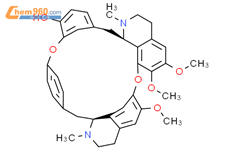 小檗胺结构式图片|478-61-5结构式图片
