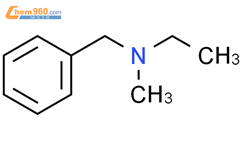 N-苄基-N-乙基甲氨结构式图片|4788-37-8结构式图片