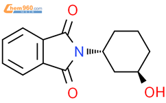 反式-2-(3-羟基-环己基)-异吲哚-1,3-二酮结构式图片|478832-37-0结构式图片