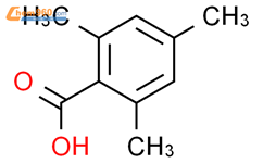 2,4,6-三甲基苯甲酸结构式图片|480-63-7结构式图片