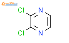 2,3-二氯吡嗪结构式图片|4858-85-9结构式图片