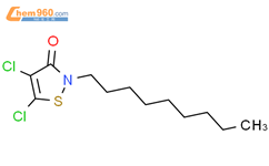 4,5-dichloro-2-nonyl-1,2-thiazol-3-one结构式图片|485816-32-8结构式图片