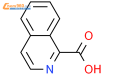 1-羧基异喹啉结构式图片|486-73-7结构式图片