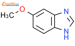 5-甲氧基苯并咪唑结构式图片|4887-80-3结构式图片
