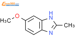 5-甲氧基-2-甲基苯并咪唑结构式图片|4887-81-4结构式图片